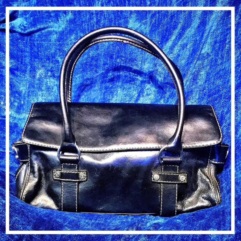 Michaels Kors Black Leather Bag